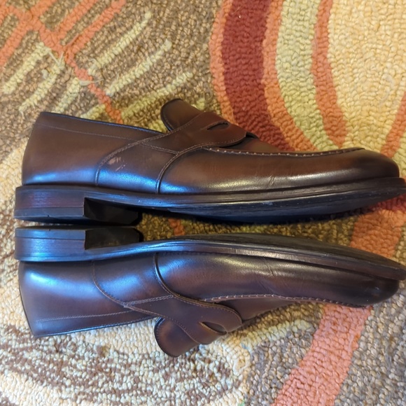 Spanish Brand Mossimo Dutti Men's Leather Loafers - Picture 3 of 10